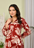Designer Printed Floral Dress